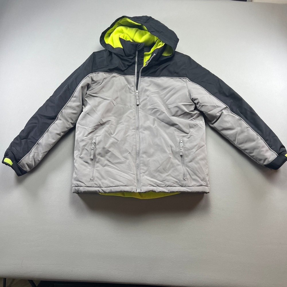 Roebuck & Co. Windbreaker Jacket Boys Large 14-16 Multicolor Colorblock Hooded